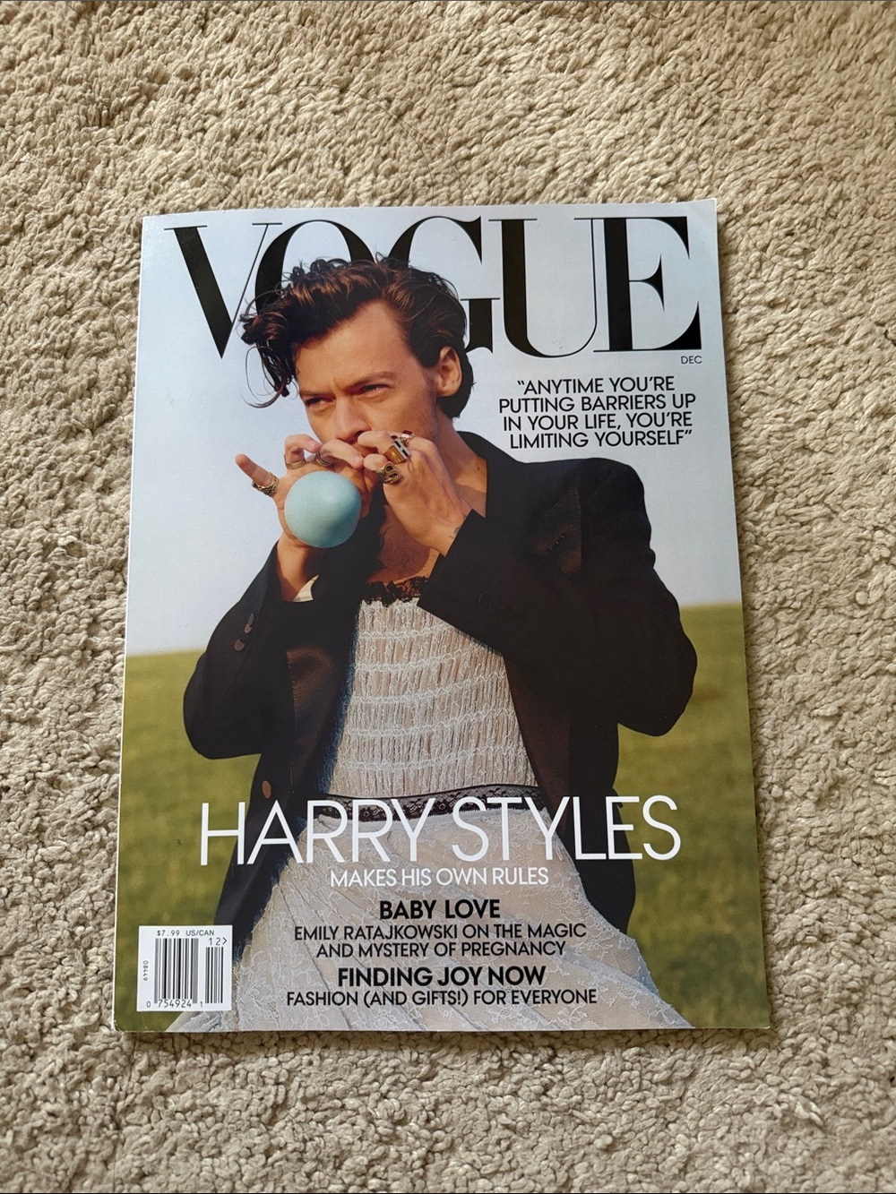 Vogue Magazine - Harry Styles Cover